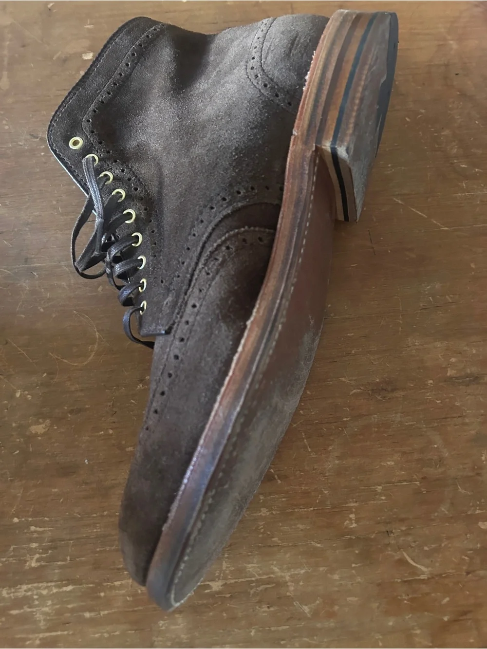 Alden classic suede